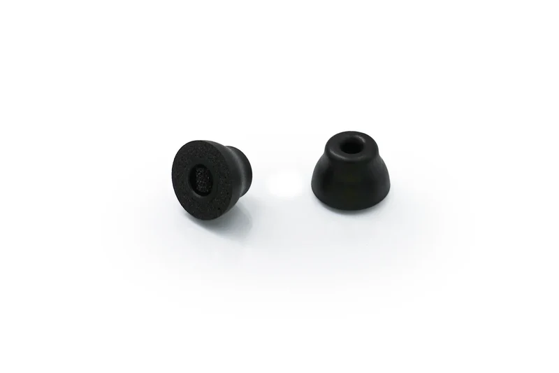 Slim open foam ear tips for SET / RS series, (1 pair)