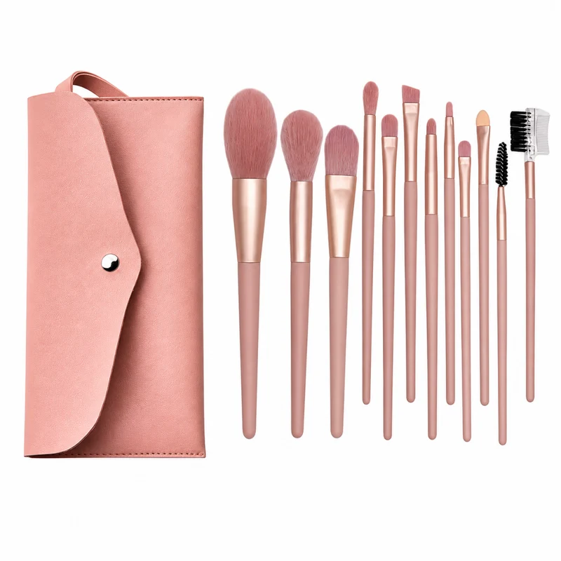 Miomu Set Profesional de Brochas para Maquillaje, 12 Piezas