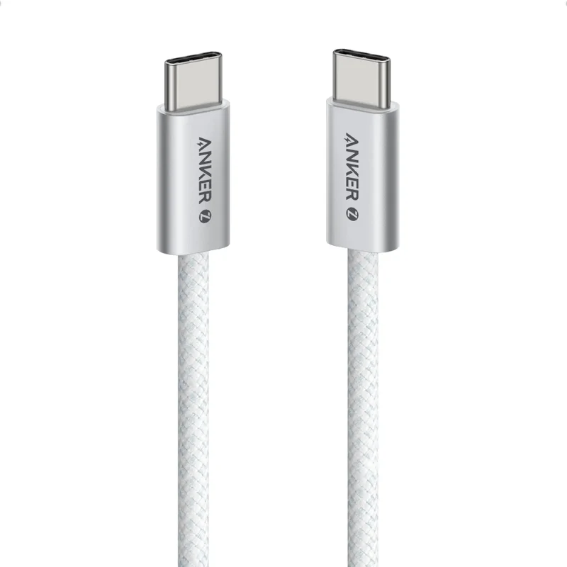 Anker Cable Trenzado A8060 USB-C a USB-C 240 W, 6 Pies