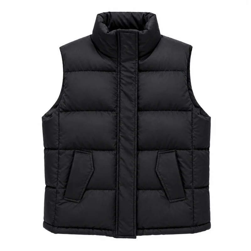 Miomu Chaleco para Mujer Negro, Vértice Polar