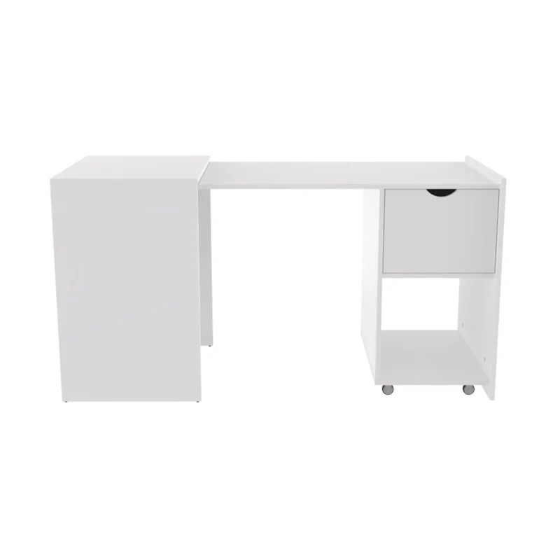 Xtech Mueble Escritorio Plegable con Gaveta y Gabinete, XTF-CD210