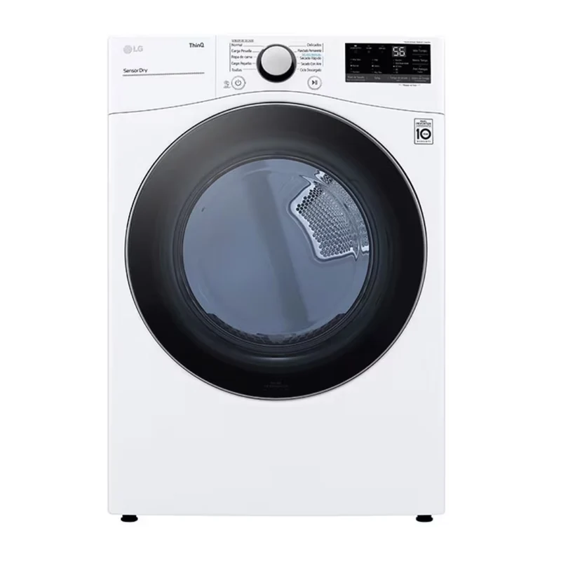 LG Secadora de Ropa Eléctrica Carga Frontal 22 Kg, DF22WV2RE