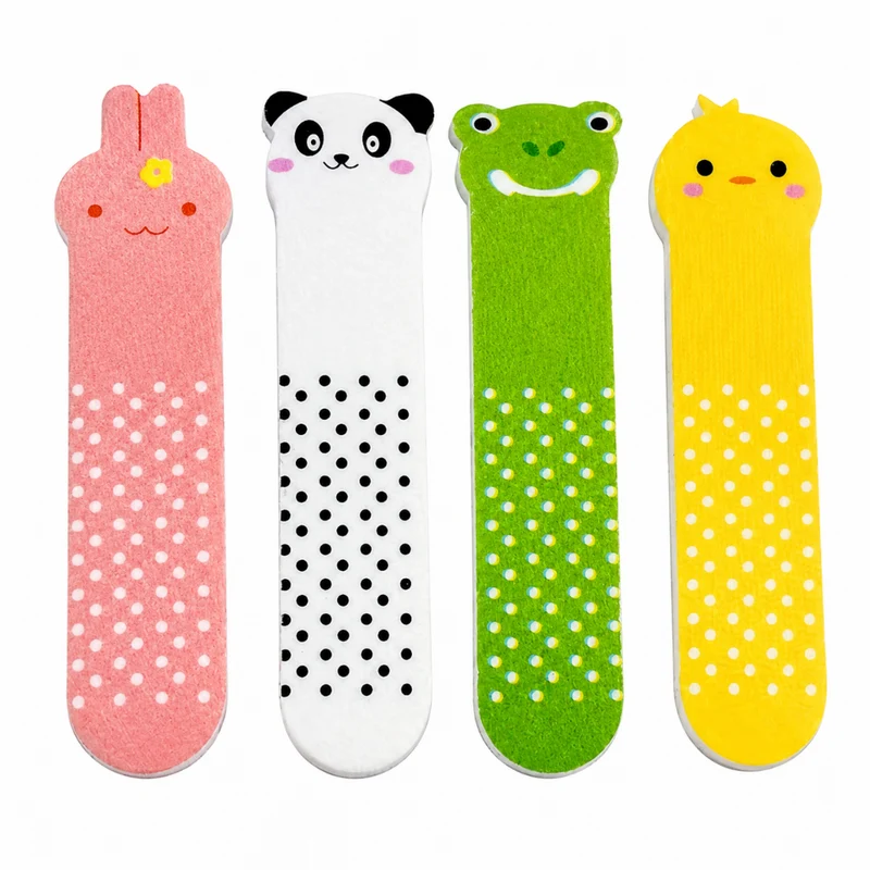 Miomu Set de Mini Limas para Uñas, Animalitos Tiernos