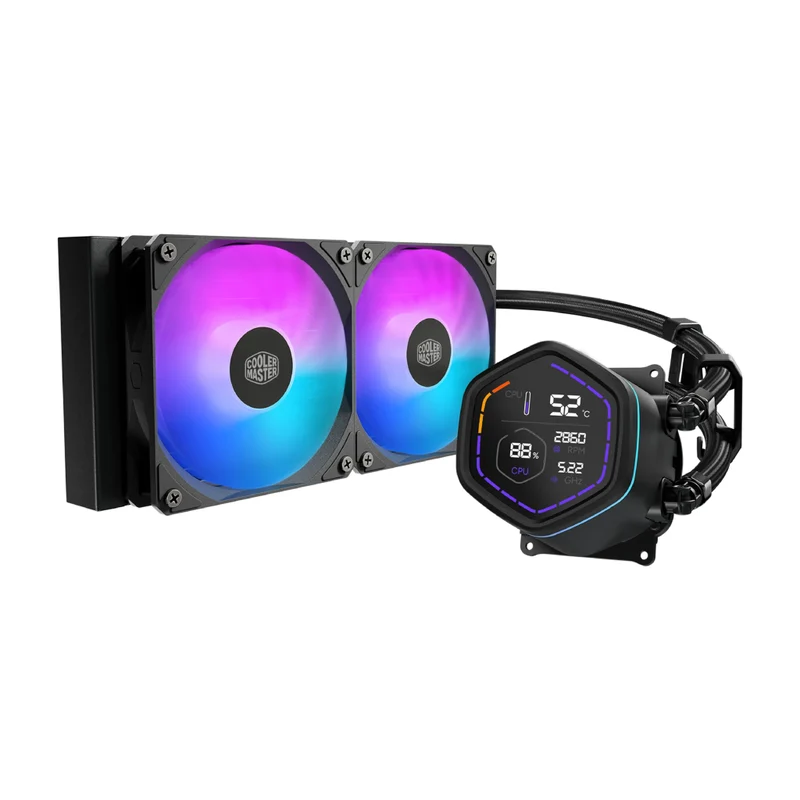 Cooler Master Sistema de Refrigeración Líquida MasterLiquid Core Nex Digital, MLX-D24M-A18PA-R1