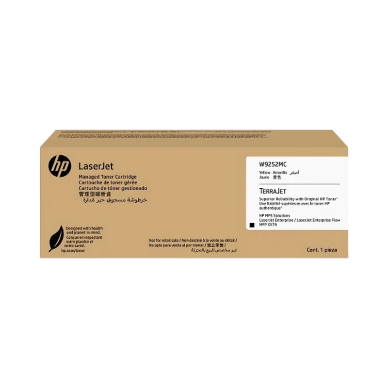 HP Toner de Tinta Original LaserJet Amarillo, W9252MC