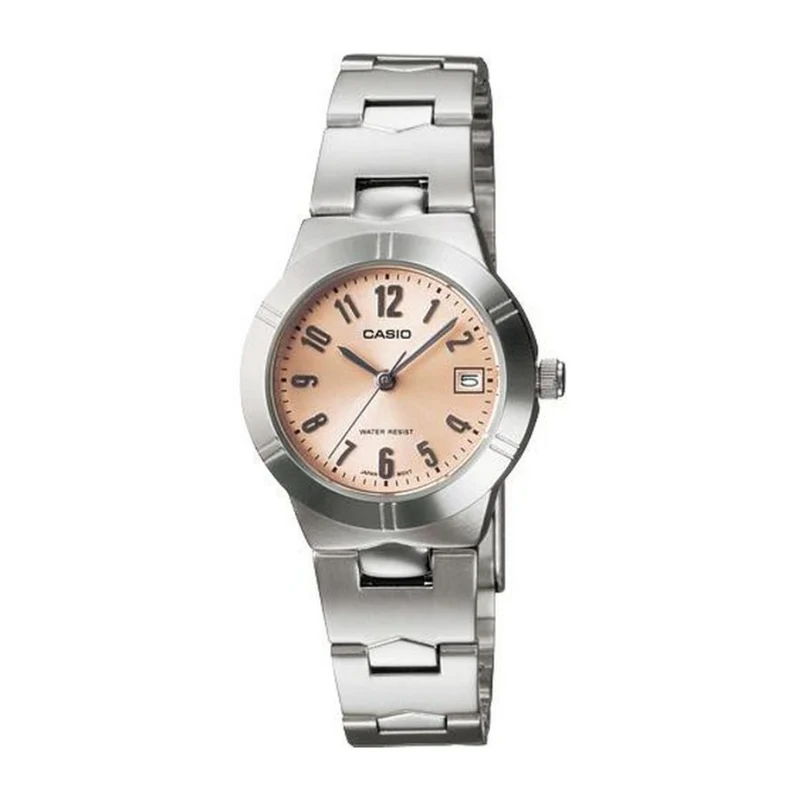 Casio Reloj Análogo Casual de Acero Inoxidable para Mujer, LTP-1241D-4A3