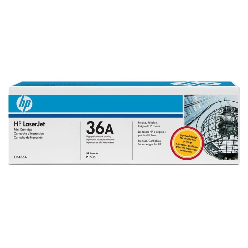 HP Toner Negro 36A (CB436A) 2,000 Páginas