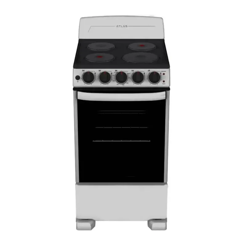 Atlas Cocina Eléctrica 20" 4 Discos (EAE5020BSS0)