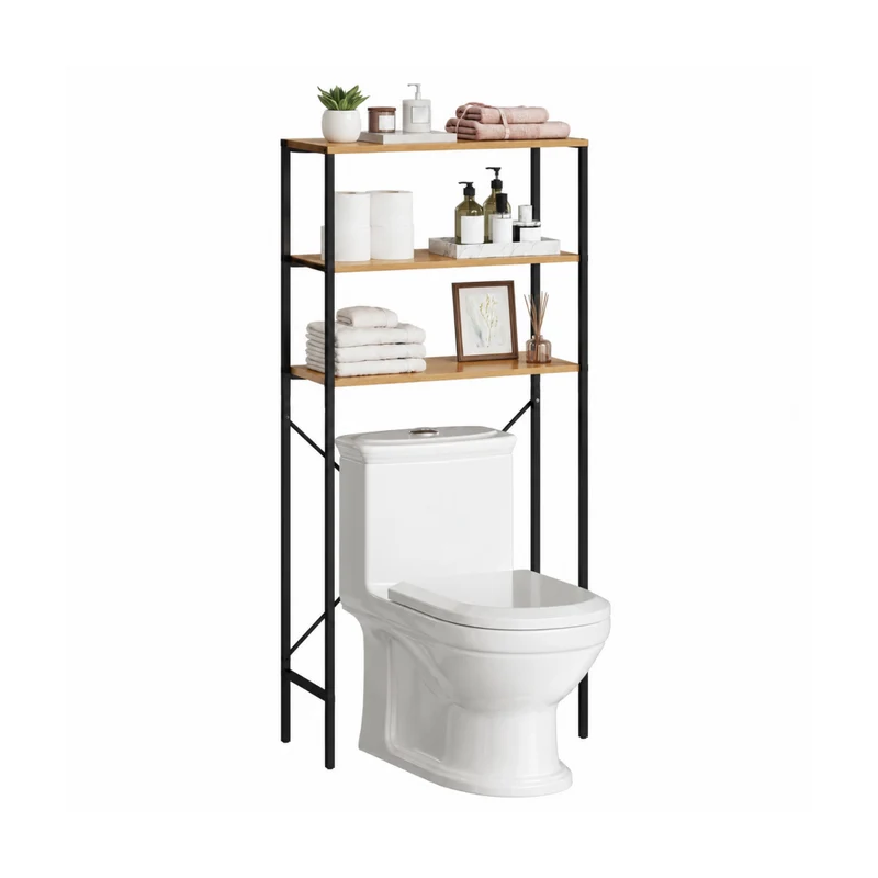 Miomu Estante Multifuncional con Repisas para Baño