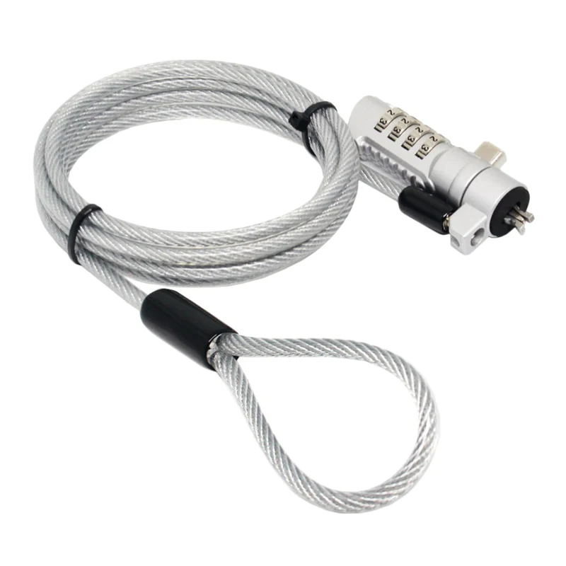 Unno Tekno Candado de Seguridad para Laptop sin Llave, KL6010SV