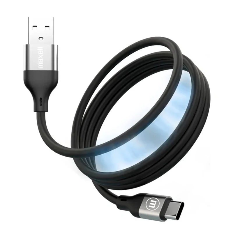 Maxell Cable Magnético de Carga USB-A a USB-C 60 W, 348701