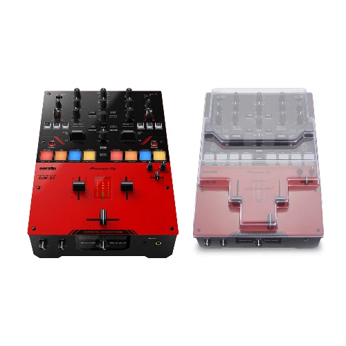 Pioneer DJ DJM-S5 2-Channel DJ Battle Mixer + Decksaver Dust Cover