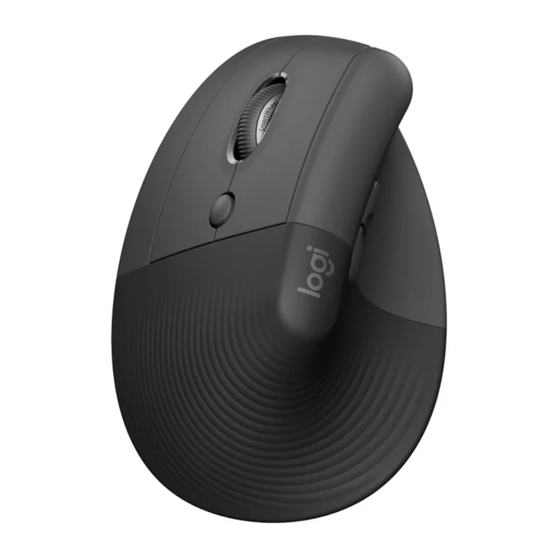 Logitech Mouse Inalámbrico Ergonómico Lift Vertical para Zurdos (910-006467)