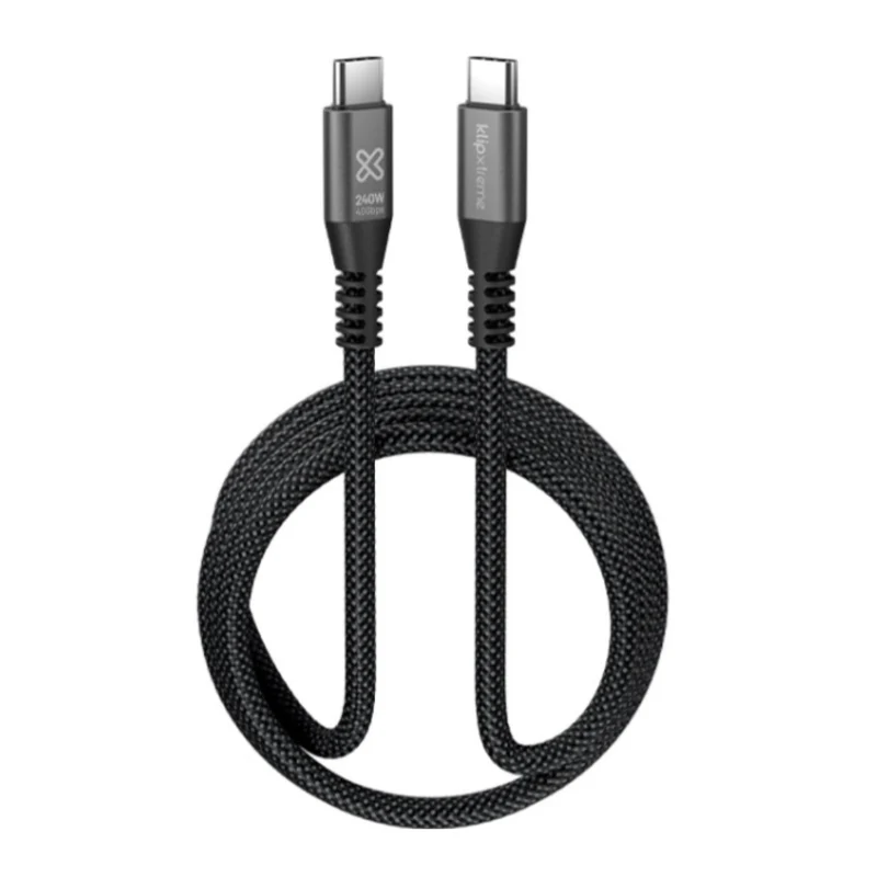 Klip Xtreme Cable USB 3.1 Tipo C a USB C Macho 1.8 Metros, KAC-850-6FT