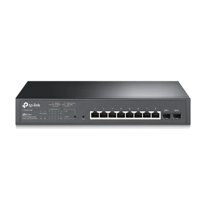 TP-Link Tapo Switch de 10 Puertos Omanda JetStream, TL-SG2210MP