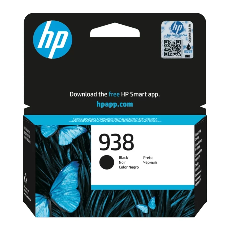 HP Cartucho de Tinta Original HP 938 para OfficeJet Pro, 4S6X