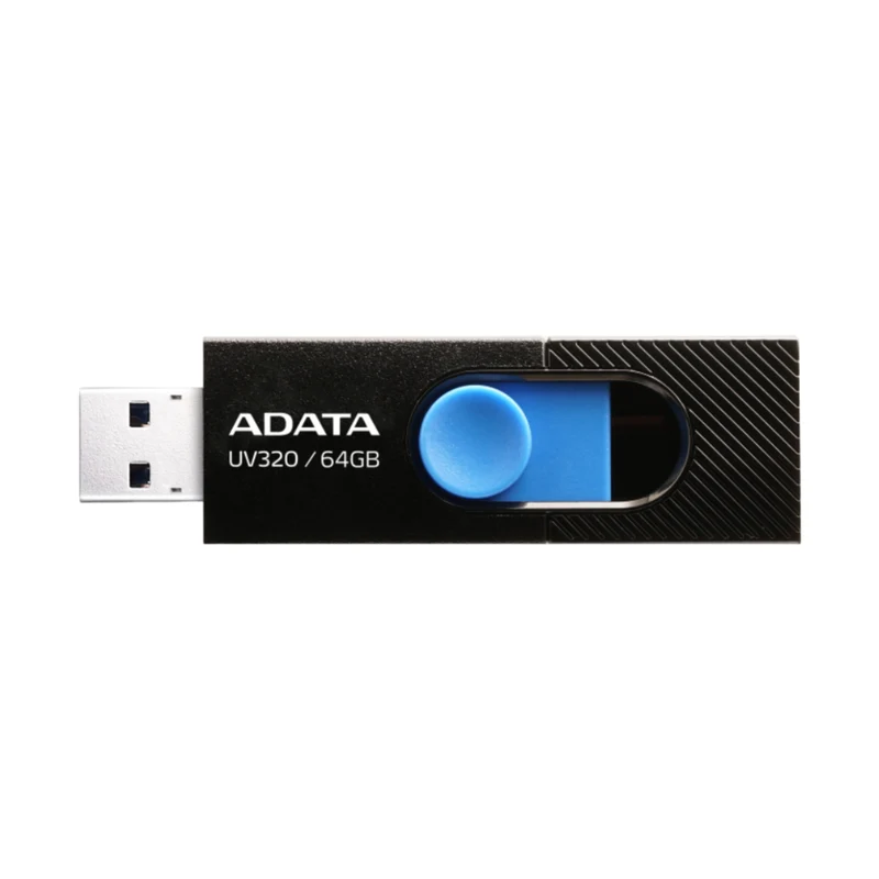 Adata Memoria Flash USB 64GB AUV320, AUV320-64G-RBKBL