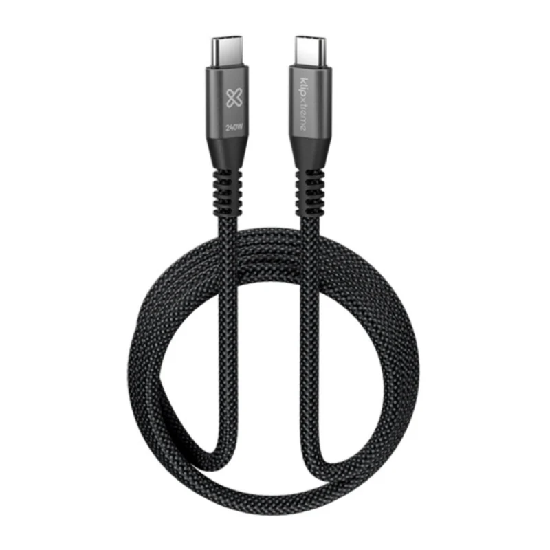 Klip Xtreme Cable USB 3.1 Tipo C a USB C 1.8 Metros, KAC-750-6FT