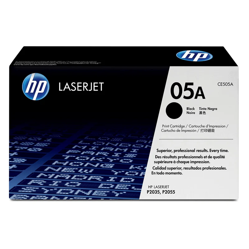 HP Tóner Negro 05A (CE505A) 2,300 Páginas