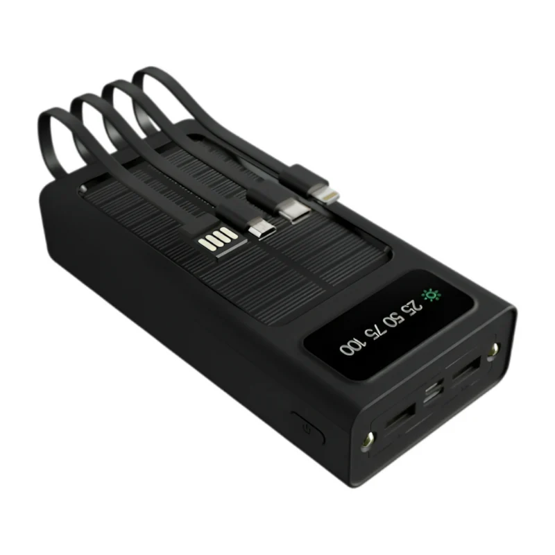 Xtech PowerBank con Carga Solar 20.000mAh, XPB-200