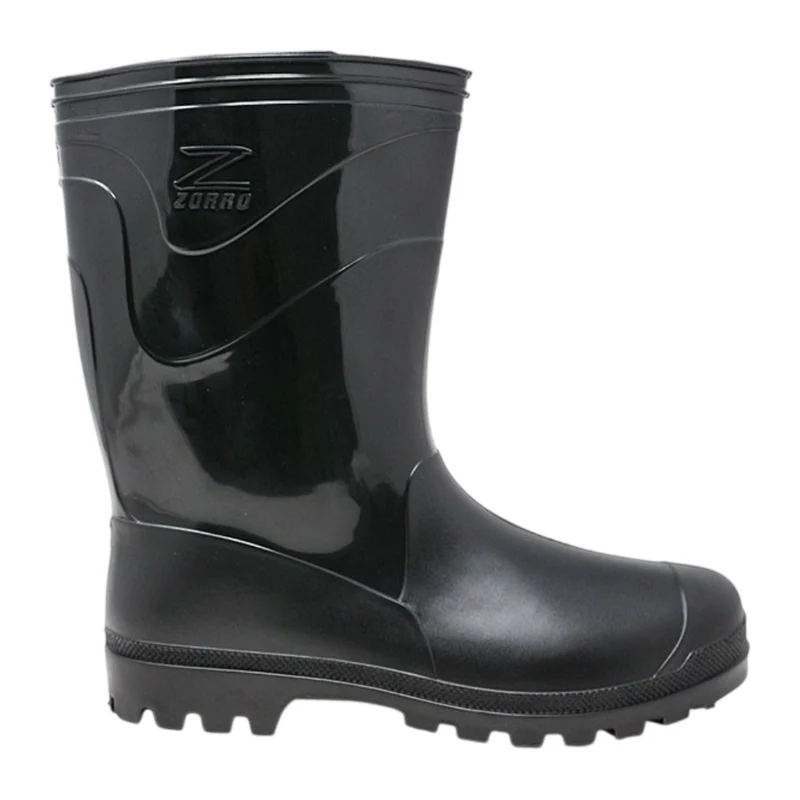 Zorro Botas Altas de PVC Negro, para Trabajo