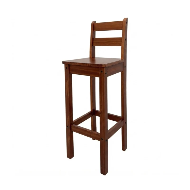 Tokoa Silla de Bar de Madera Castaño (AC-704)