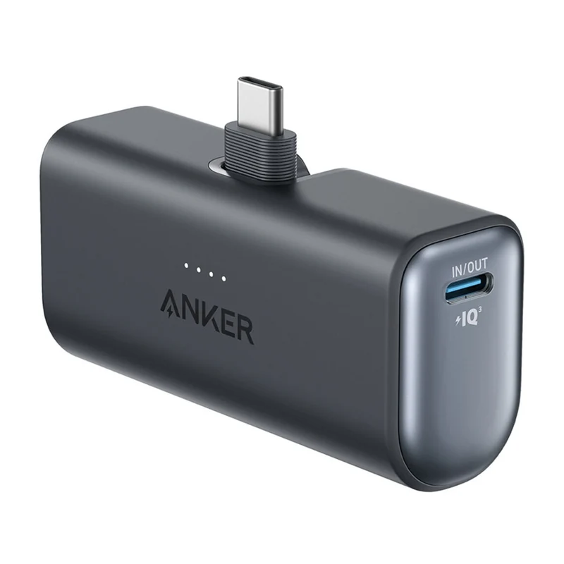 Anker Power Bank Batería Externa Alámbrica 5,000mAh, A1653H11-1