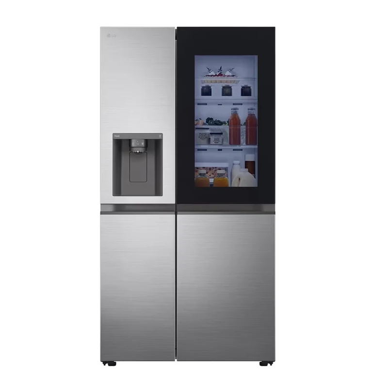 LG Refrigeradora Side by Side 27.1 Pies Cúbicos ThinQ InstaView, VS27GNID