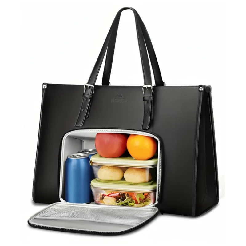 Miomu Bolso de Mano con Compartimieto para Almuerzo