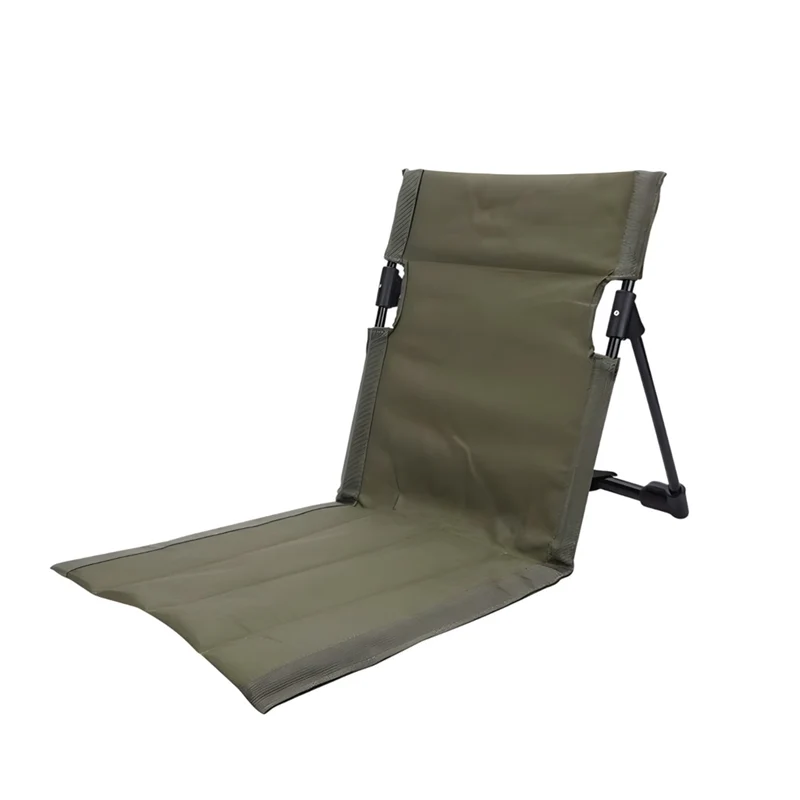 Miomu Silla de Suelo con Respaldar Plegable para Exteriores
