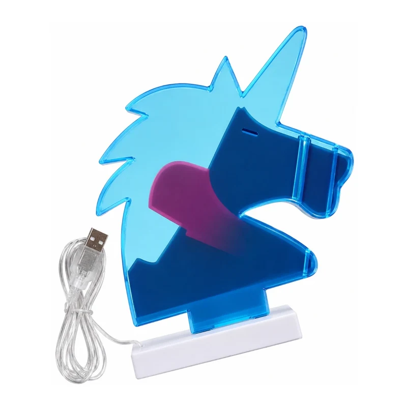 Neos Lámpara LED 3D Tunnel Lights de Unicornio