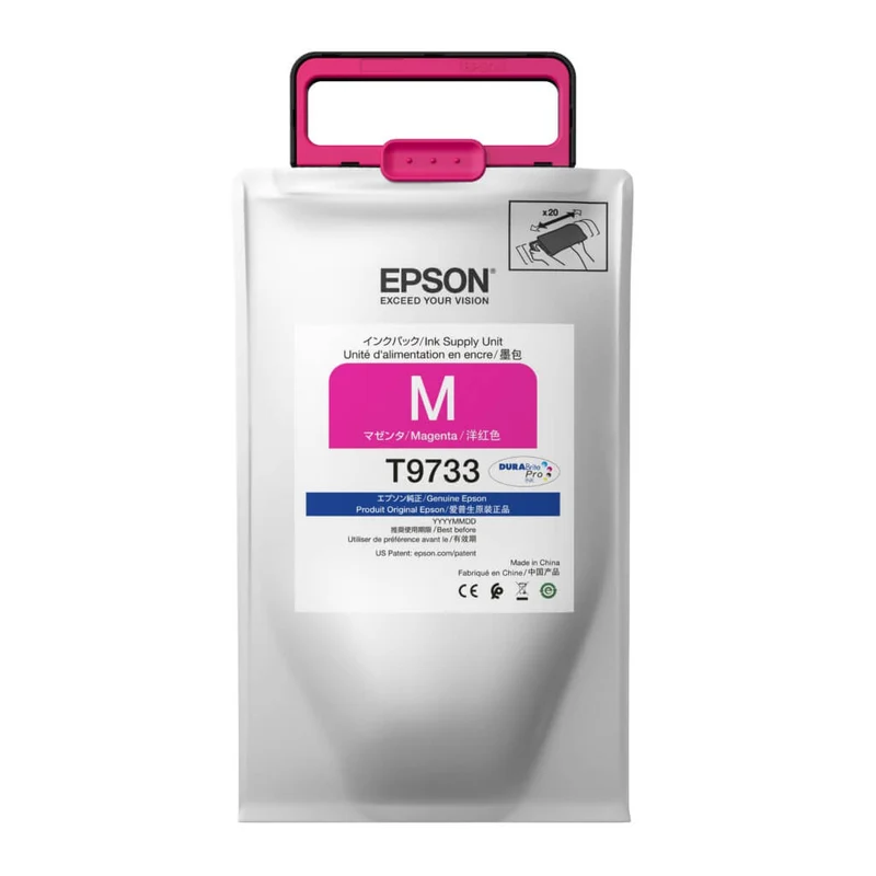 Epson Cartucho de Tinta Original T9733 Magenta, T973320