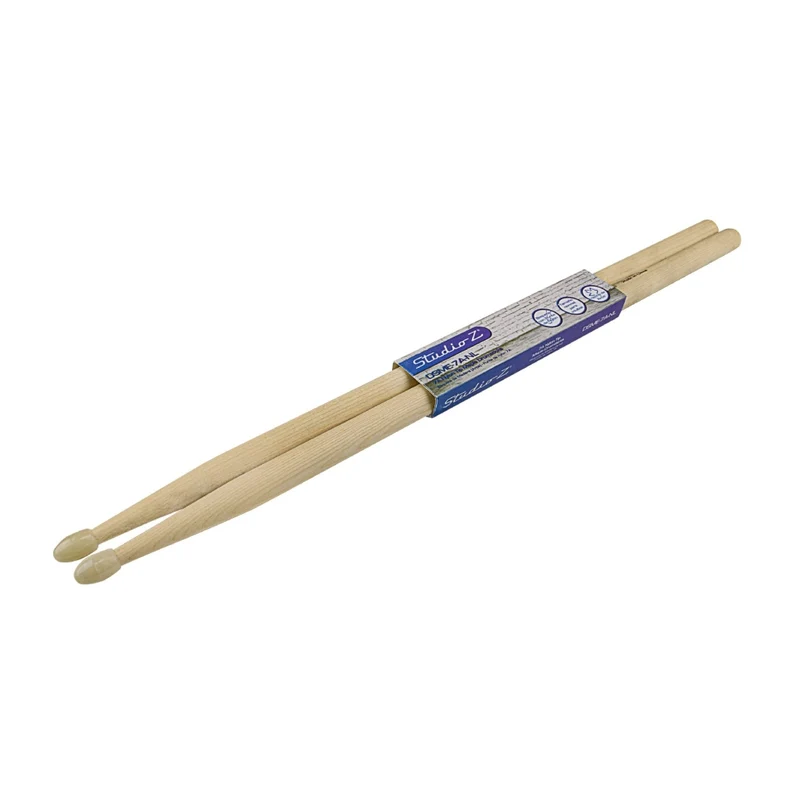Studio Z Baquetas de Madera de Maple 7A con Punta de Nylon, 1 Par