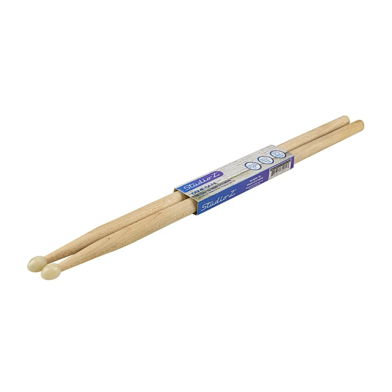 Studio Z Baquetas de Maple 5A con Punta de Nylon, 1 Par, DSME-5A-NL