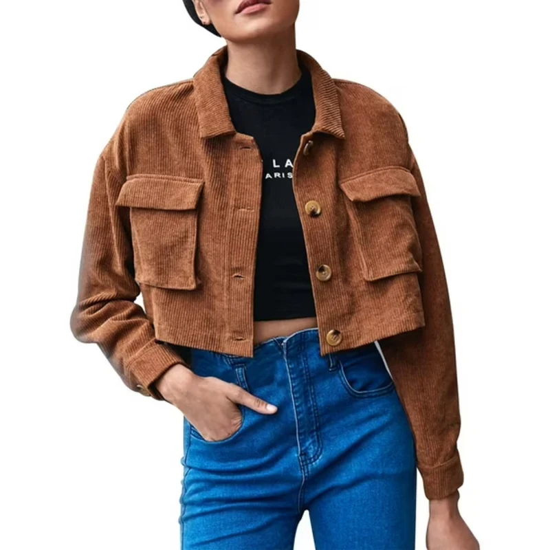 Miomu Jacket de Corduroy para Mujer