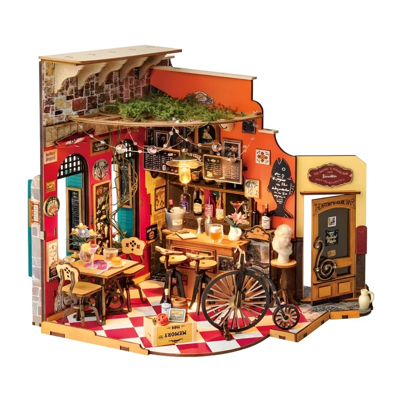 Miomu Rompecabezas 3D Bar y Restaurante Cheers Robotime