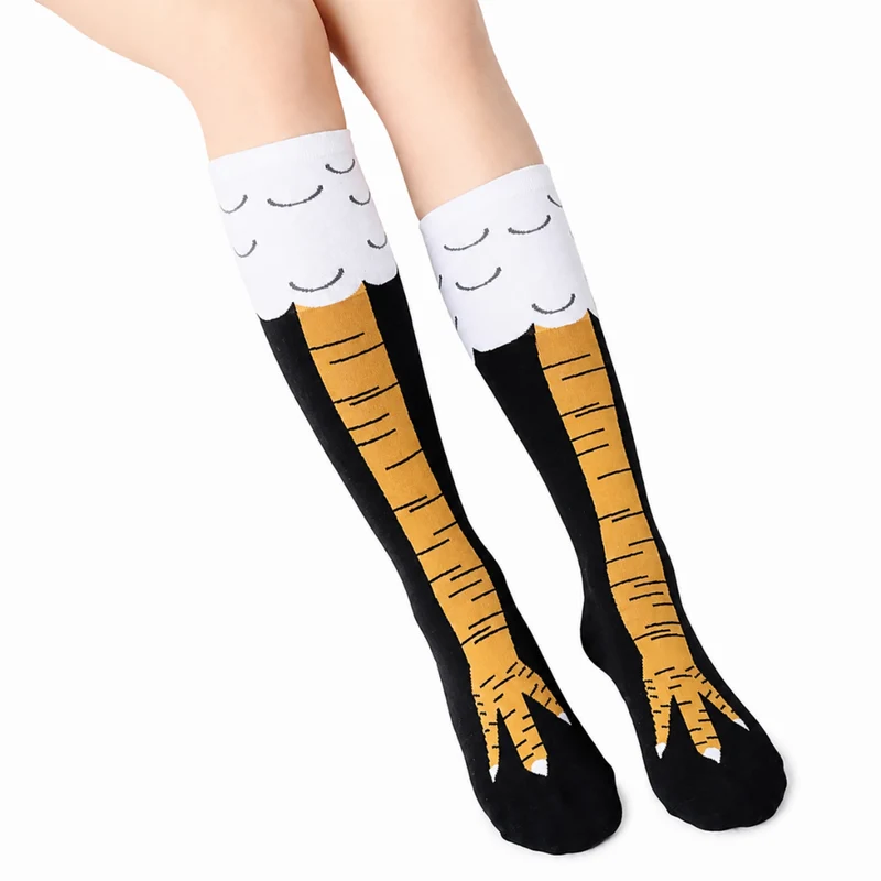 Miomu Medias Altas, Diseño Patas de Pollo