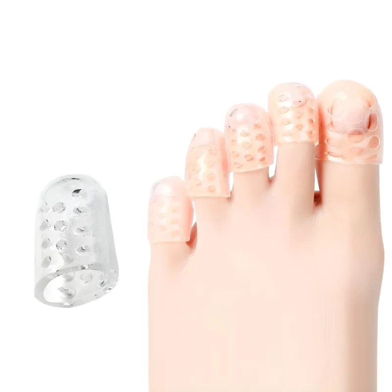 Miomu Protectores de Silicona para Dedos del Pie, 4 Piezas