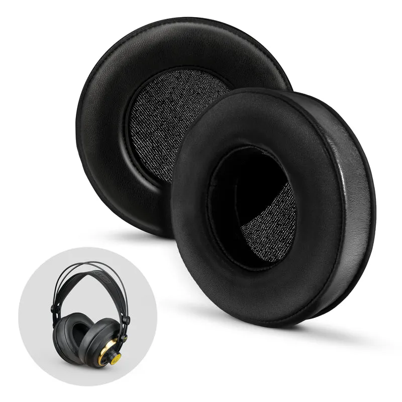 Auricolari Memory Foam per cuffie - Rotondi - Pelle di montone