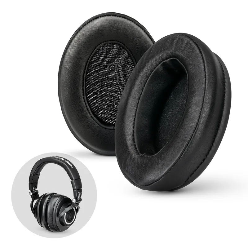 Auricolari Memory Foam per cuffie - Ovali - Pelle di montone