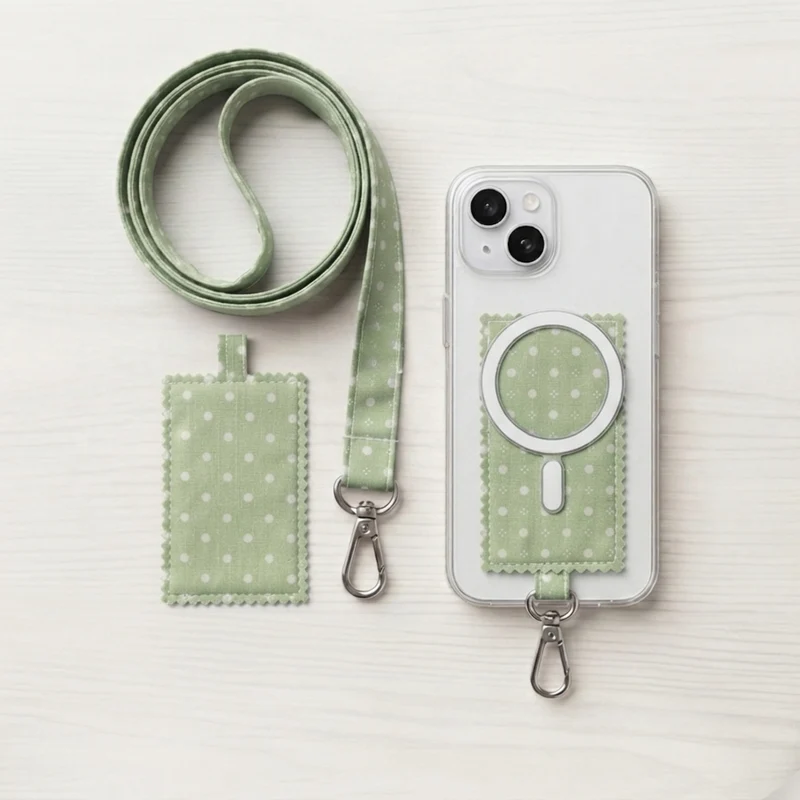 LACCIO PORTA CELLULARE HM - GREEN APPLE