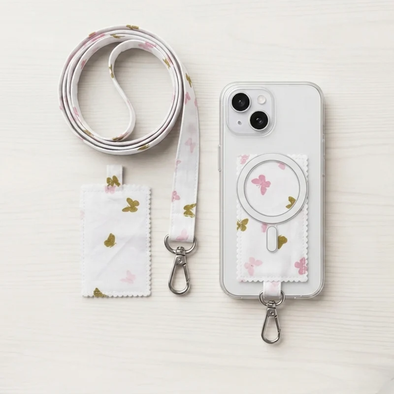 LACCIO PORTA CELLULARE HM - BUTTERFLY AURA