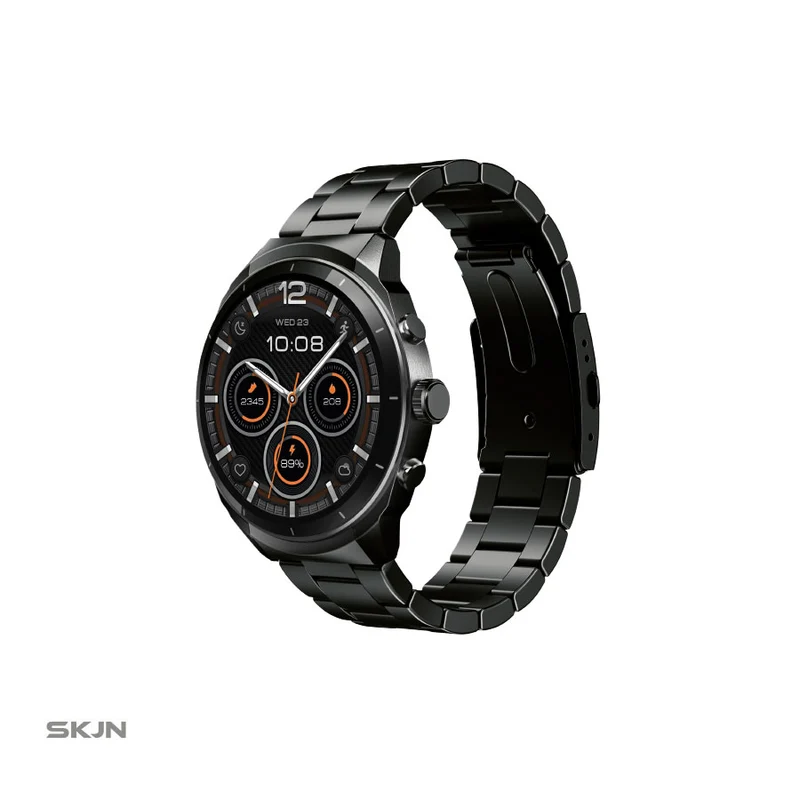 SKJN Smart Watch Kron - 1.43" AMOLED - BLACK INOX