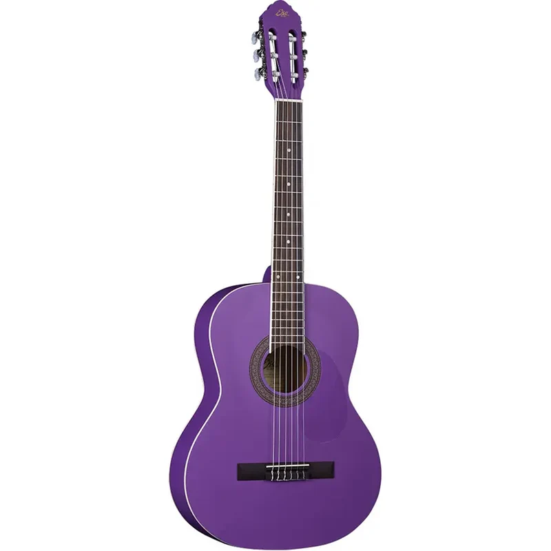 Eko CS-10 Violet Satin Chitarra Classica 4/4 x apprendimento + custodia inclusa