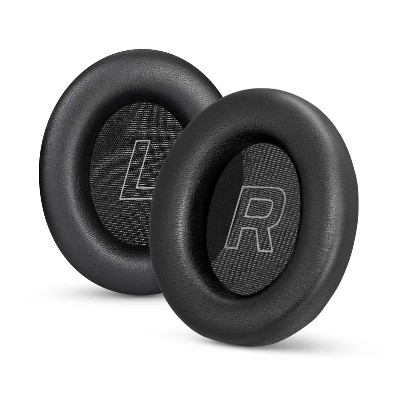 Cuscinetti auricolari di ricambio per cuffie wireless over-ear HyperX Cloud Mix 2. Pelle sintetica di alta qualità con morbida schiuma per maggiore comfort e durata.