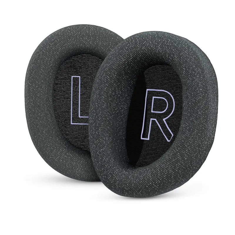 Cuscinetti auricolari in tessuto a rete per cuffie Logitech G522 Lightspeed, tessuto a rete traspirante e memory foam di alta qualità: più spessi, più comodi e più durevoli