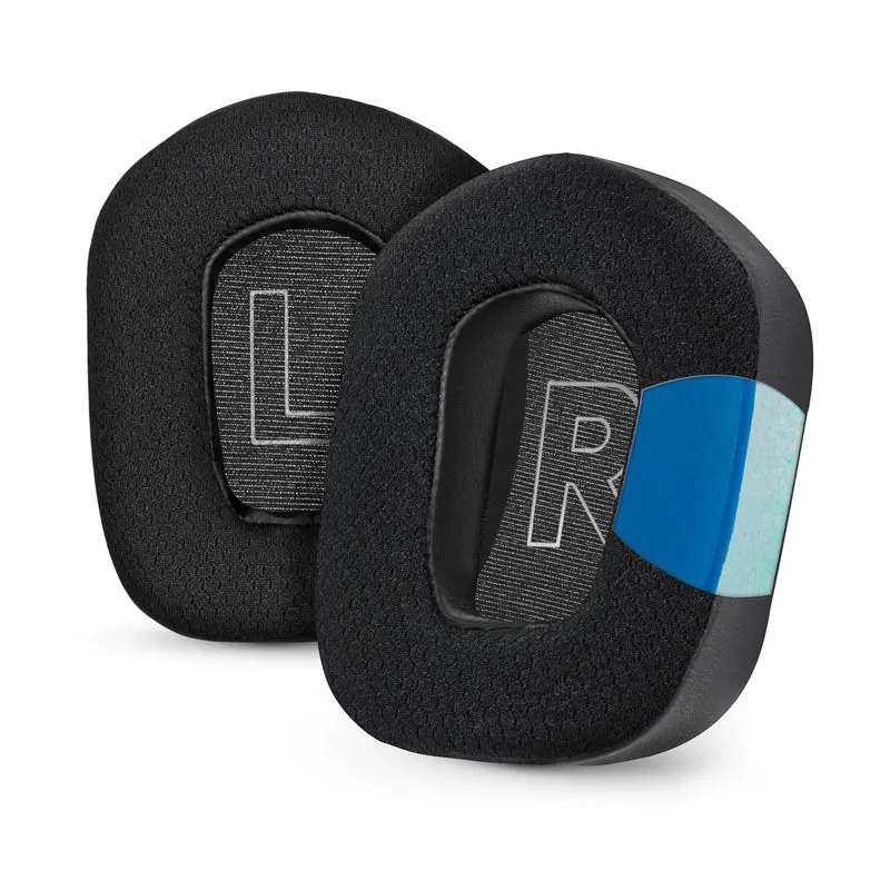 Cuscinetti auricolari ibridi per cuffie Logitech G733, G335 e G535, gel rinfrescante, tessuto super morbido e memory foam più spesso