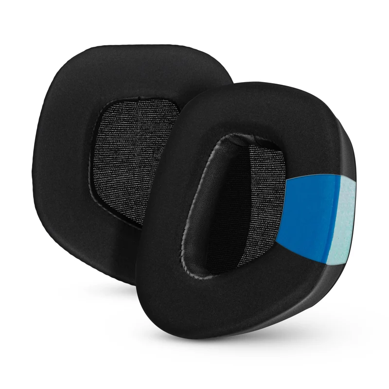 Cuscinetti auricolari ibridi per cuffie Corsair Void RGB Elite Wireless, RGB Elite USB, Elite Surround, gel di raffreddamento, tessuto super morbido e memory foam più spesso