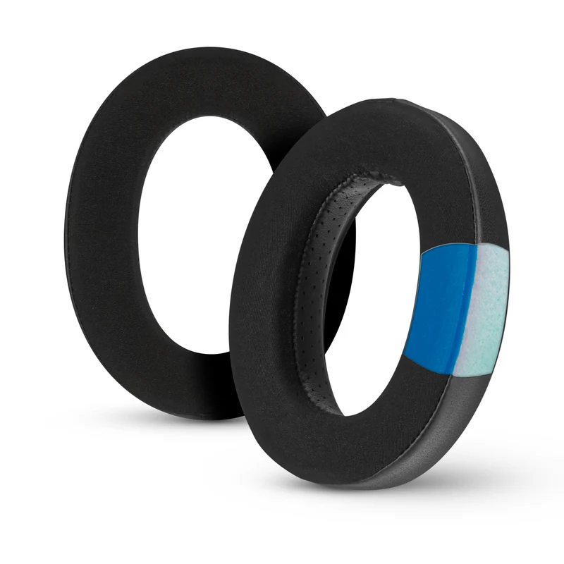 Cuscinetti auricolari ibridi per cuffie Sennheiser HD600, HD650, HD660S, HD525, HD535, HD545 e Massdrop HD58X, HD6XX - Cuscinetti da gioco in gel rinfrescante con tessuto super morbido e schiuma spessa