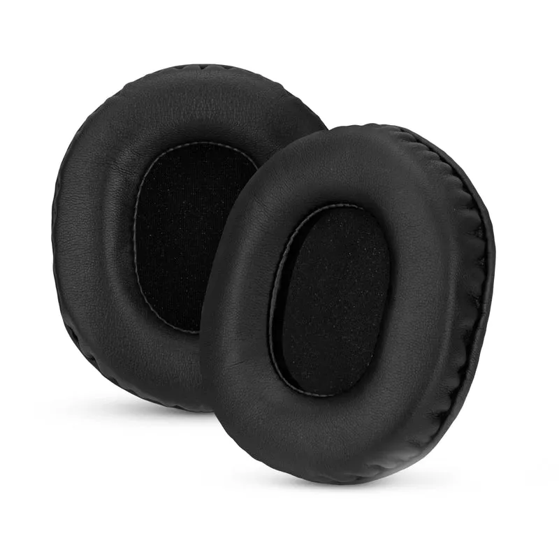 Cuscinetti auricolari di ricambio per cuffie Audio Technica ATH-M50X, M50xBT, M50RD, M40X, M30X, M20X. Morbida pelle PU con memory foam per maggiore comfort e durata.